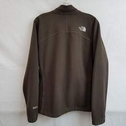The North Face brown full zip fleece jacket women's L alternative image
