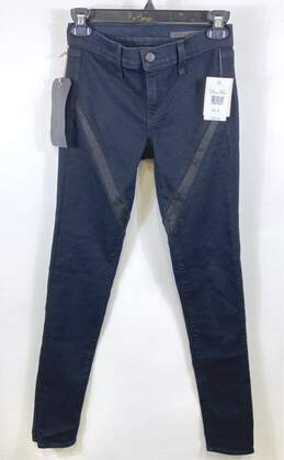 NWT Rag & Bone Womens Blue Medium Wash Low Rise Denim Skinny Jeans Size 24