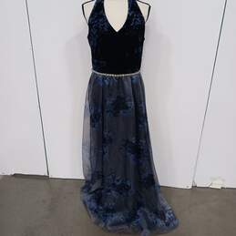 Ignite Evenings by New York Bottom Floral Pattern Prom Dress Size 12