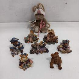 Bundle of 8 Boyds Bears Figurines