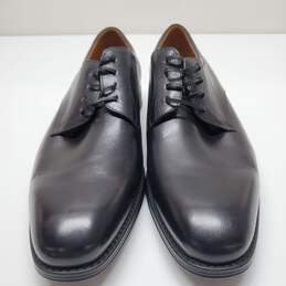 Florsheim Men's Black Plain Toe Derby Lace Up Shoe sSize 9.5 alternative image