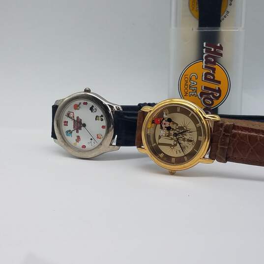 Disney Mickey Mouse, Hello Kitty, Plus Mixed Iconic Characters Analog Watch Bundle of Five image number 5