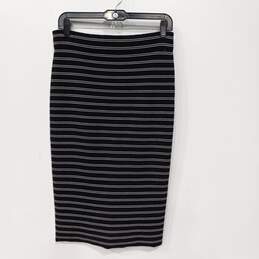 Women’s White House Black Market Striped Pencil Skirt Sz XS