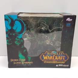 World of Warcraft WOW Deluxe Collector Figure: Demon Form Illidan Stormrage NRFB