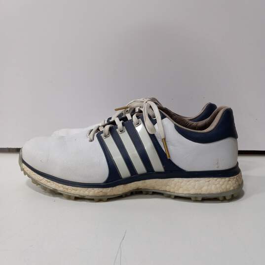 Adidas Boost Athletic Lace-Up Golf Sneakers Size 10 image number 2