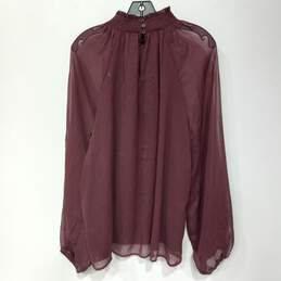 Women's Joie Long Sleeve Smocked Blouse Top Sz XL NWT alternative image