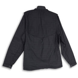 Womens Black Long Sleeve Pullover Baseball Windbreaker T-Shirt Size M alternative image