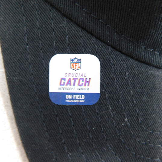 Tyrique Stevenson Autographed Chicago Bears Critical Catch On-Field  Hat NWT image number 5