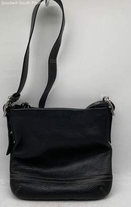 Coach Womens Black Leather Handbag alternative image