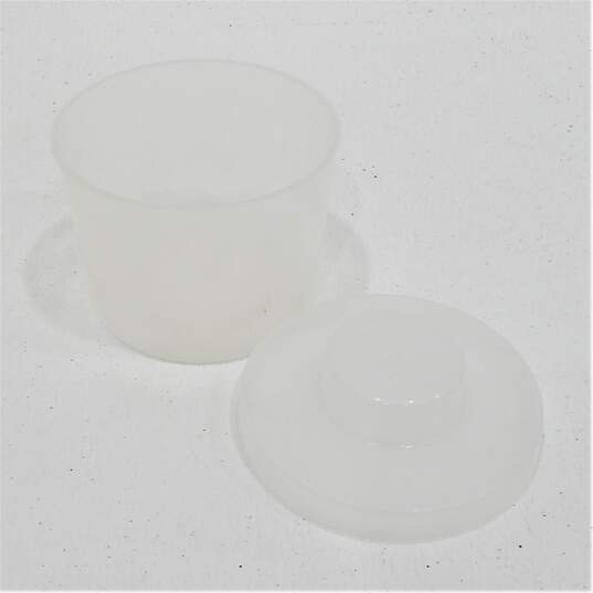 Lot of 3 LEGO Round Clear Plastic Pick-A-Brick Cups Canister Small 2002 image number 4