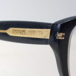 Dolce & Gabbana Black Oval Eyeglasses alternative image