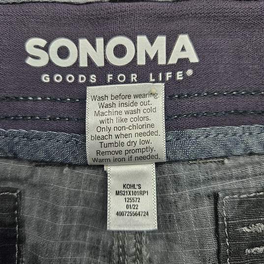 SONOMA Flex Grey Cargo Shorts image number 4