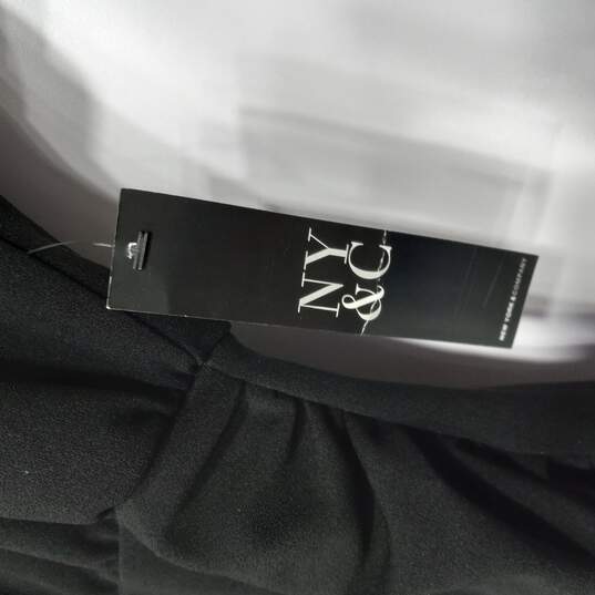 New York & Company  Black Sleeveless Dress Sz XXS Petite  NWT image number 2