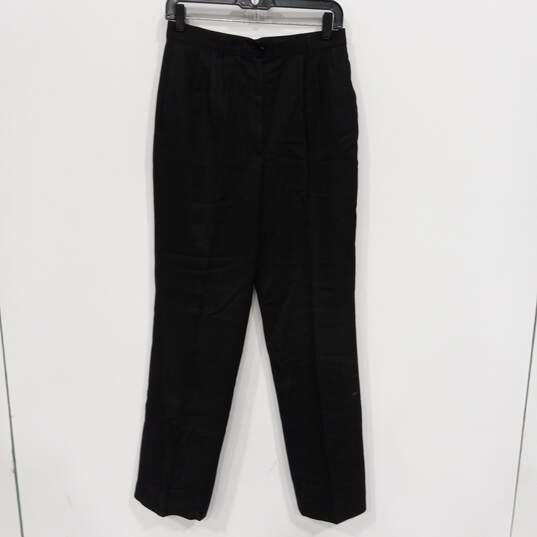 Pendleton Women's Black Pleated Suit/Dress Pants Size 8 image number 1