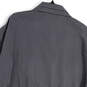 NWT Womens Gray Collared Pockets Roll Tab Sleeve Full-Zip Jacket Size 3X image number 4