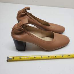 Everlane The Italian Leather Day Heel Shoes Slip On Women’s Size 5.5 Tan Brown alternative image