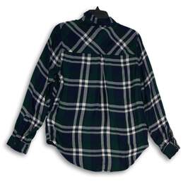 Lucky Brand Mens Green Plaid Collared Long Sleeve Button-Up Shirt Size M alternative image