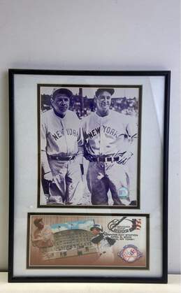 Framed & Matted New York Yankees Collectible Commemorating the 100th Opening Day