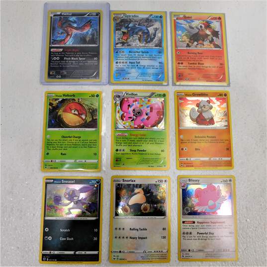 Pokemon TCG Lot of 9 Cosmos Holofoil Cards with Yveltal 94/162 image number 1