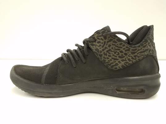 Air Jordan First Class Black Metallic Gold Men's Athletic Shoes Size 8 image number 6