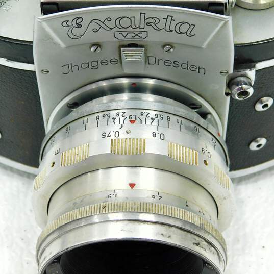 Vintage Jhagee Dresden Ekata VX w/ Meyer-Optik Gorlitz Primoplan 1:1 9/58 Lens image number 2