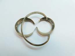 Artisan 925 Cuff Bracelet & Wide Hoop Earrings 25.9g