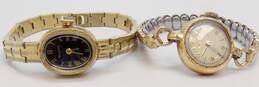2 - VNTG Women's Bulova Gold Tone Analog Mechanical Watches