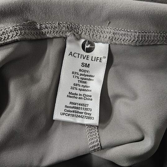 ACTIVE LIFE Gray High Waist Leggings image number 3