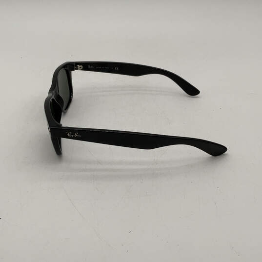 Womens Wayfarer RB-2132 Black Full-Rim Frame Square Sunglasses With Case image number 4