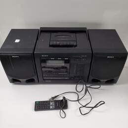 Sony CFD-610 CD, Radio, and Cassette Recorder
