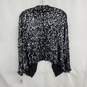 INC International Concepts Woman Deep Black Radiance Sequin Top NWT Size 1X image number 2