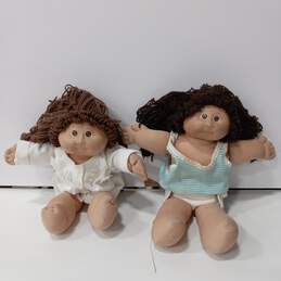 Two Vintage Cabbage Patch Dolls
