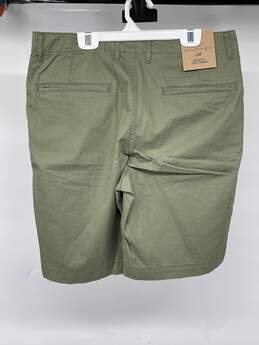 H&M Mens Green Regular Fit Coupe Standard Chino Shorts Size 31 T-0488819-M alternative image