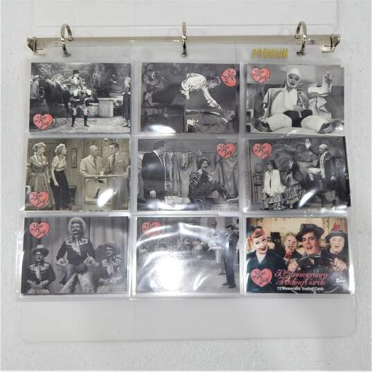 2 Sets of Vintage I Love Lucy 1991 Pacific & 50th Anniversary Complete Trading Card Sets image number 9