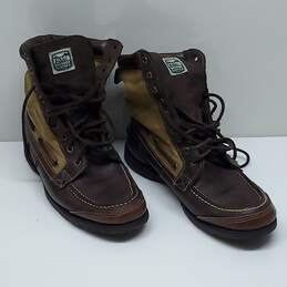 Filson Sebago Tin Cloth Boots Size 9