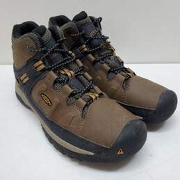 Keen Targhee Waterproof Brown Hiking Boots Youth Size 5