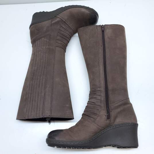 Keen Full Grain Leather Calf High Boots Women's Size 9.5 image number 3