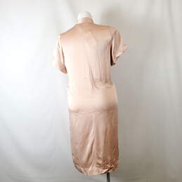 Zara Women Pale Pink Maxi Dress Sz M NWT alternative image