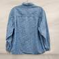 Patagonia WM's Blue Floral 100% Cotton Long Sleeve Shirt Size SM image number 2