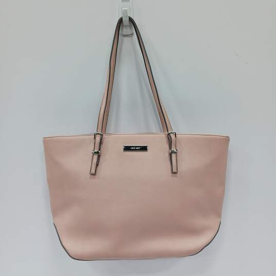 Nine West Women's Pink Leather Purse image number 1