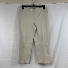 Women's Beige Chico's Derss Pants, Sz. 1.5