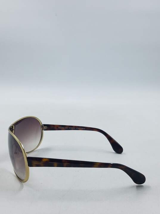 Marc by Marc Jacobs Gold Shield Sunglasses image number 4