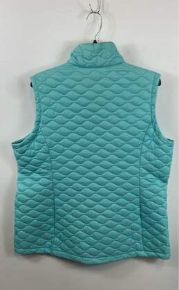 NWT Free Country Womens Aqua Pockets Quilted Full Zip Vest Jacket Size X Large alternative image
