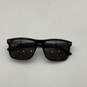 Mens Reveler 001P Black Gray Polarized Full Rim Square Sunglasses w/ Case image number 2