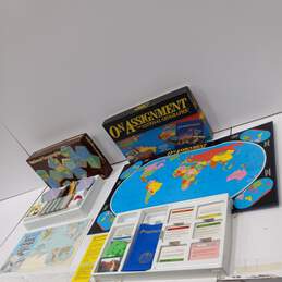 Vintage Pair of National Geographic Board Games