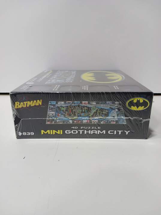 DC  Batman Mini Gotham City 4D Puzzle NIB image number 4