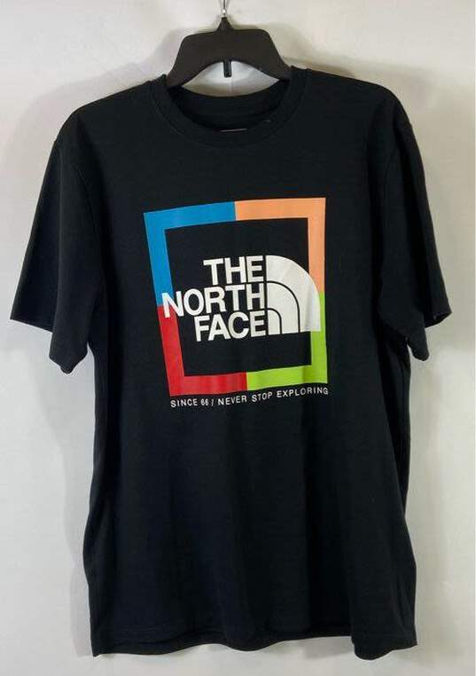 The North Face Black T-shirt - Size Large image number 1
