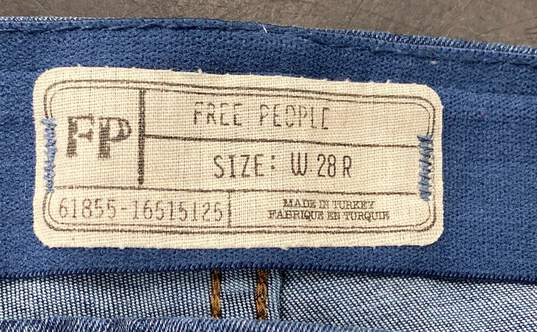 Free People Women's Blue Jeans- Sz 28 image number 3