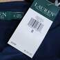 Lauren Ralph Lauren Women's Green Label Blue Ruching Boat Neck Dress Size 8 image number 3