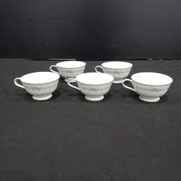 Bundle of 5 Noritake Rosepoint Teacups